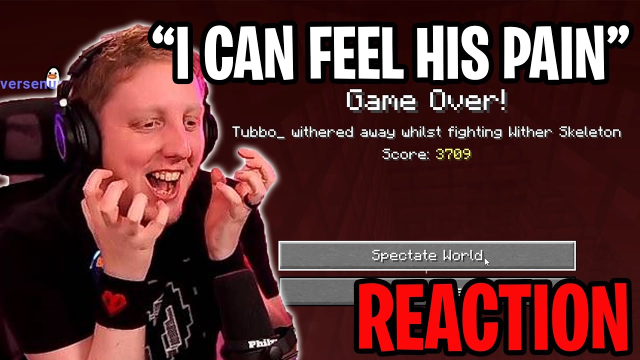 Philza Reacts to Tubbo Dies on His Hardcore SMP!!!
