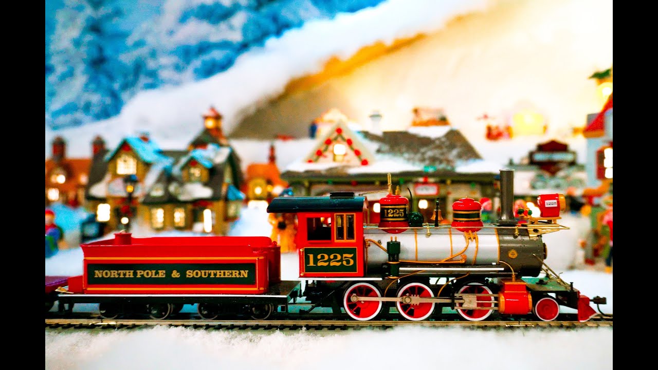 Christmas Village 2023 feat Lemax, Dept 56 Bachmann 0n30 Yuletide Special Delivery and Jagerndorfer