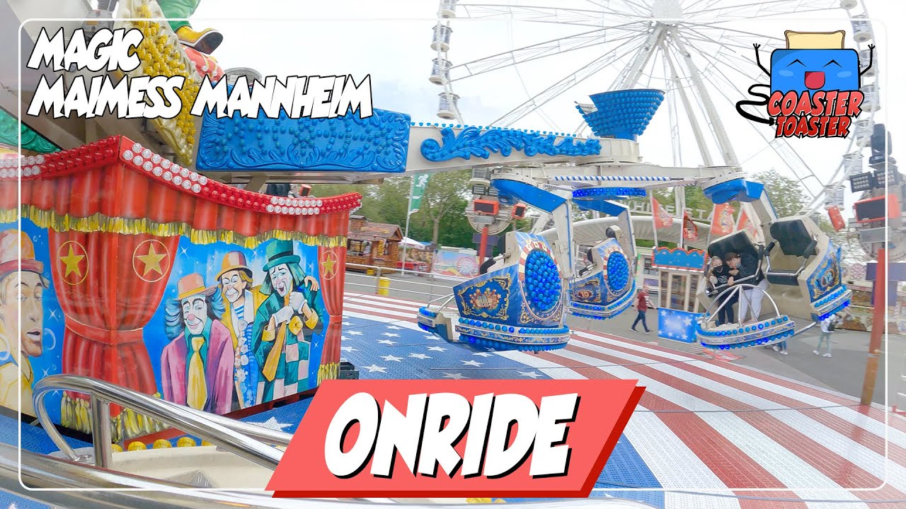 Magic (Spangenberger) - Maimess Mannheim - Spaßiges Fahrgeschäft aus dem Hause HUSS | POV