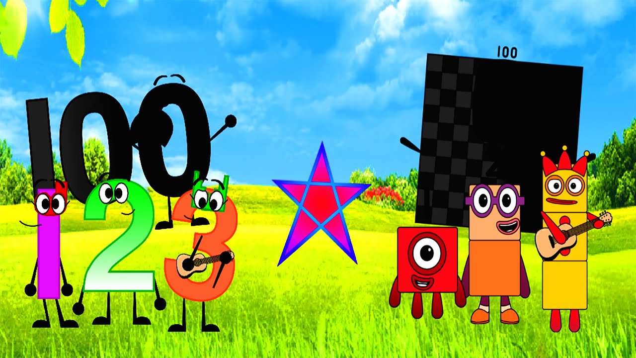 My Parody Uncannystart Numbers Band (1-100) But Vs Uncannyblocks  Virus BAND | NEW YEAR SPECIAL !