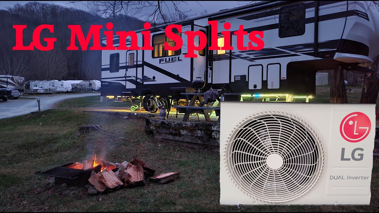 Installing LG Mini Splits In The RV Toy Hauler. E:3