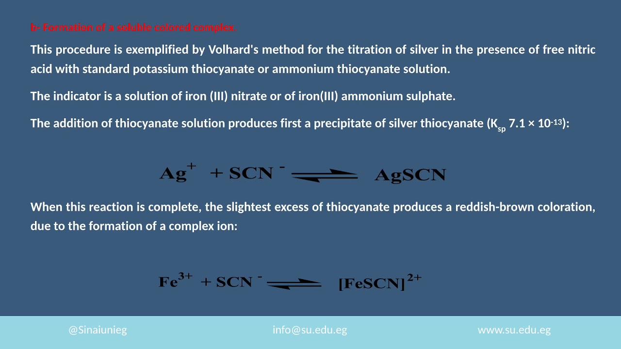 Precipitation Reaction Part2