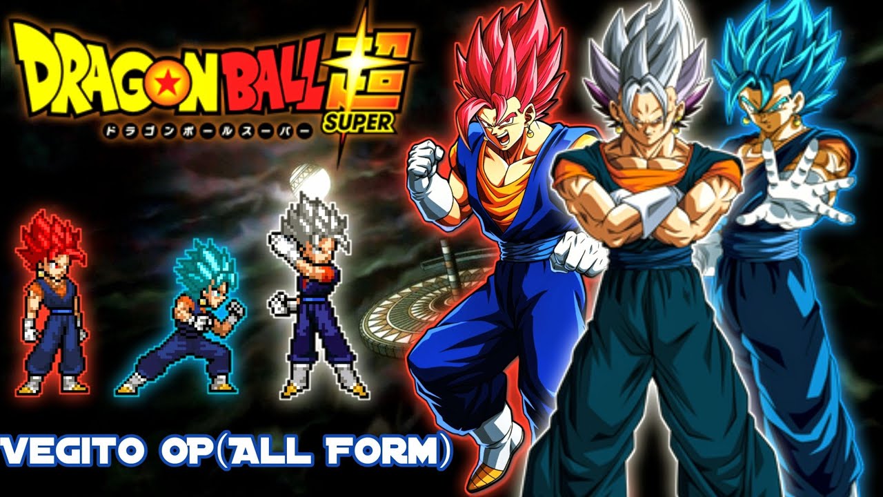 Vegito OP(All Form) OP edit by @htdd711 | New OP edit | AI Fight | Mugen Jus