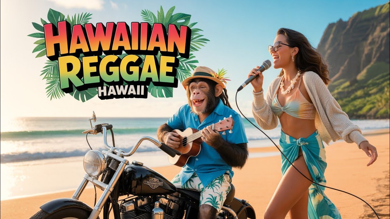 Aloha Nights 🌴 | Smooth Reggae Chill from Hawaii&rsquo;s Ocean Dreams #reggaevibes