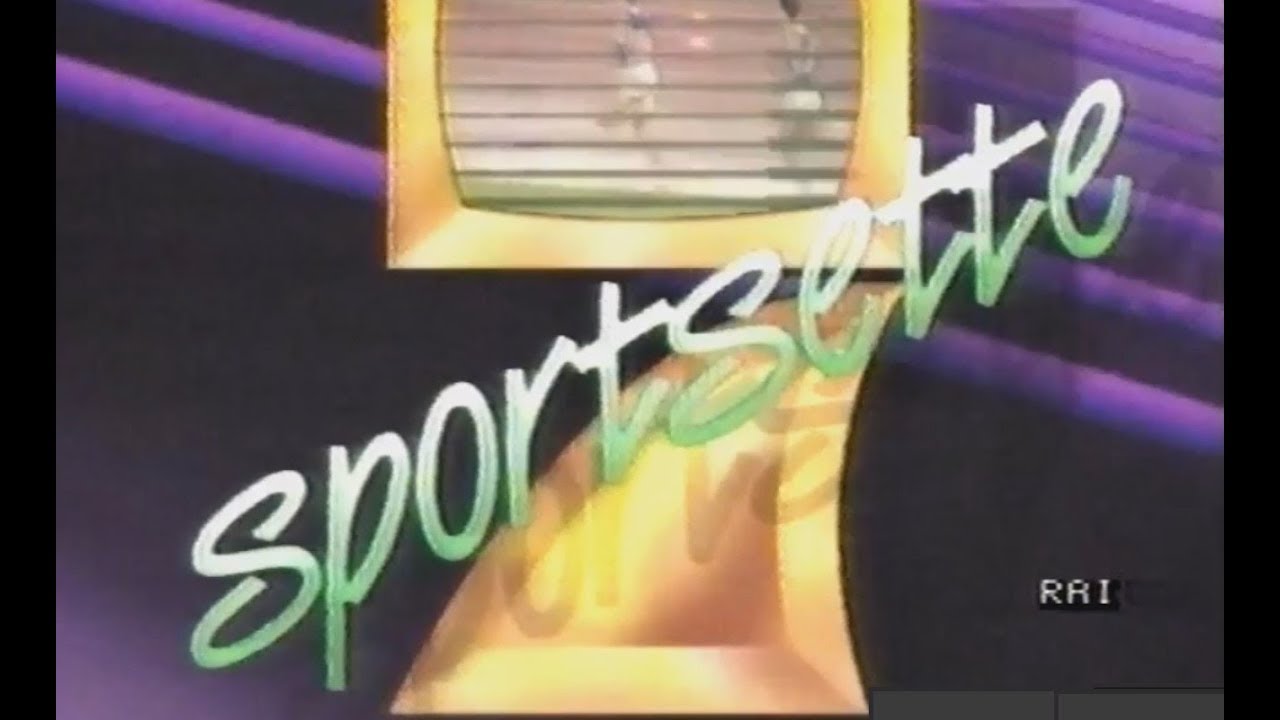 Raidue - Tg2 SportSette - Settembre 1987 