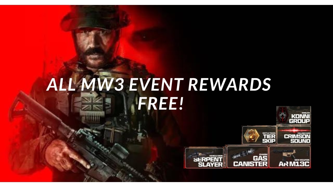 All season 5 MW3 event rewards in Warzone 2/MW2!