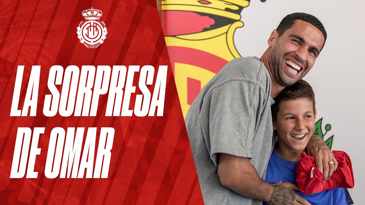 La sorpresa de Omar Mascarell a Juanjo | RCD Mallorca
