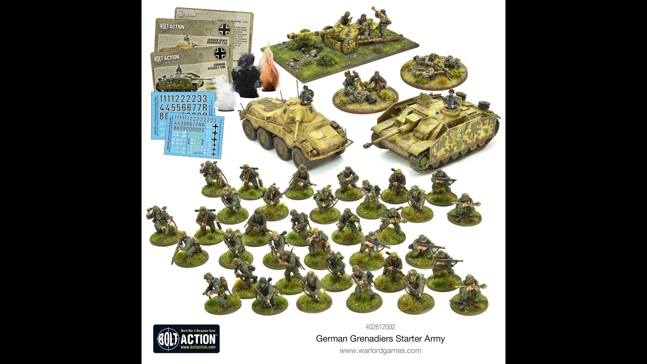 German Grenadiers - Bolt Action Starter Army Review
