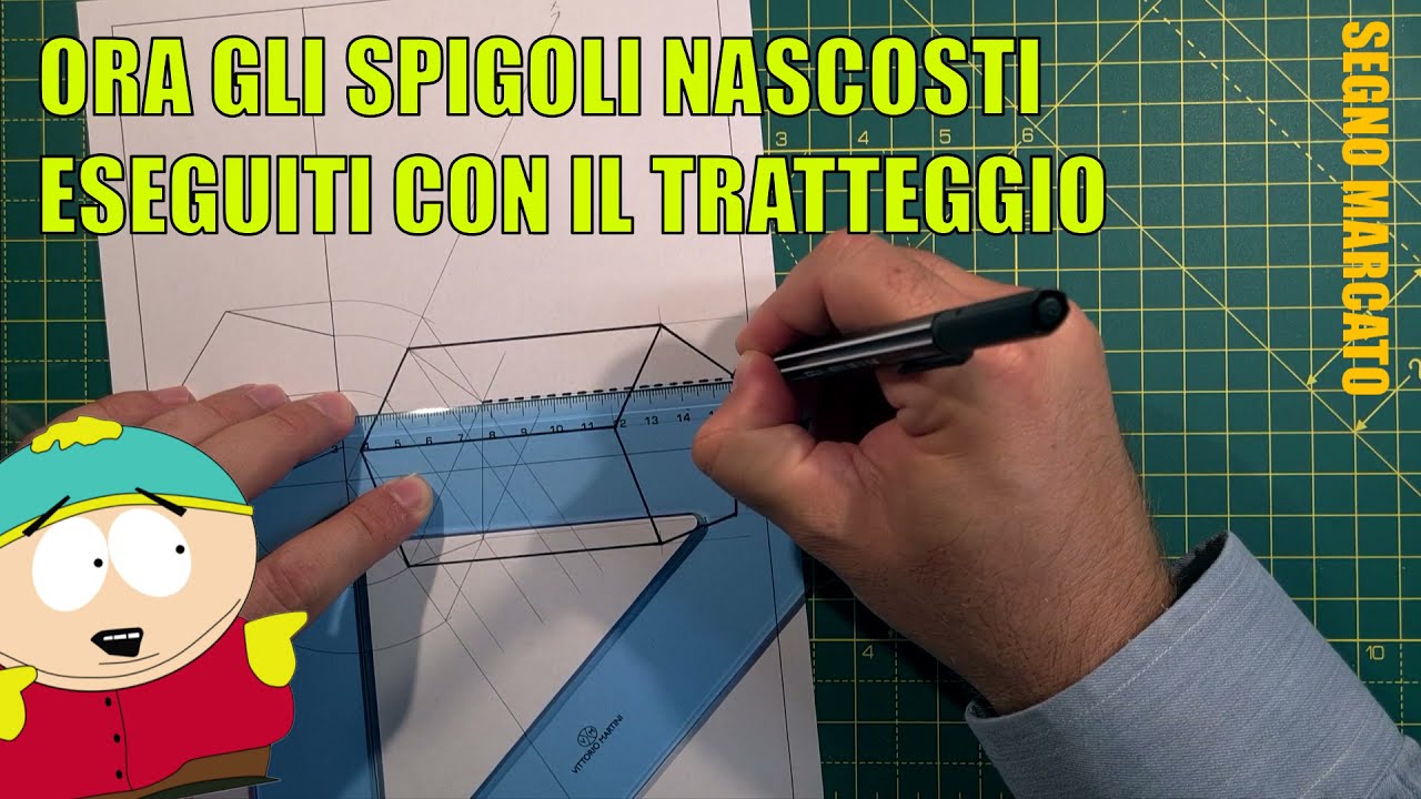 ASSONOMETRIA ISOMETRICA di un PRISMA REGOLARE PENTAGONALE