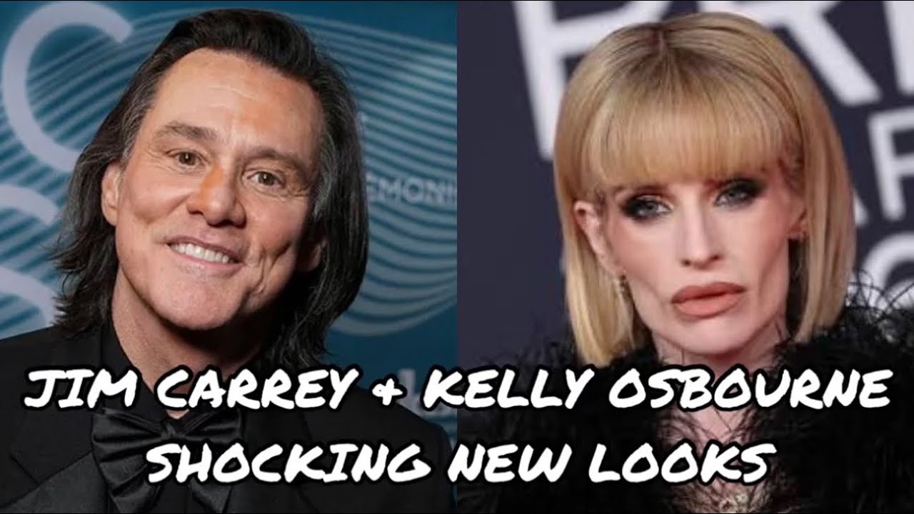 Jim Carrey & Kelly Osbourne’s New Look: Plastic Surgery or Something Else?