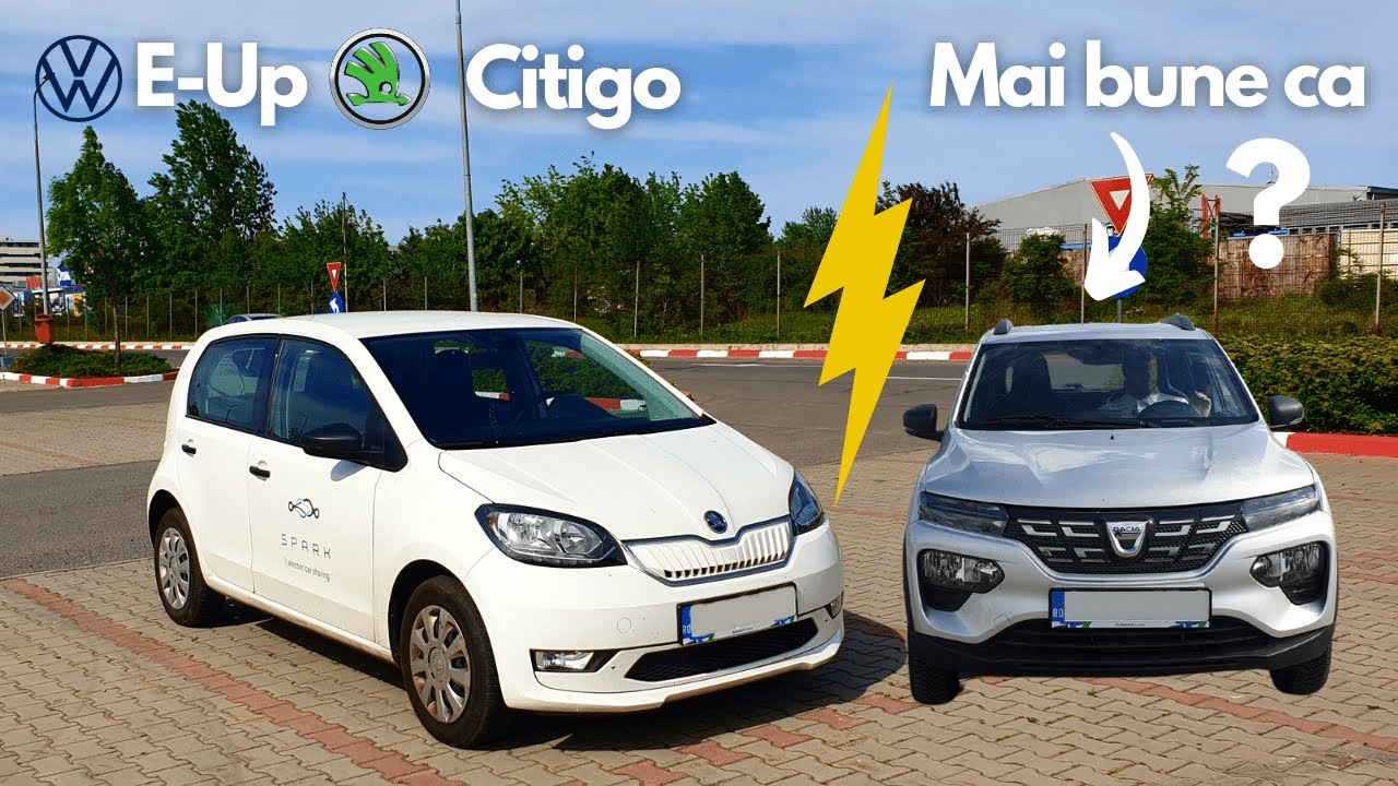 Škoda Citigo/VW Up review - mai bun decât Dacia Spring? (electric și benzină)