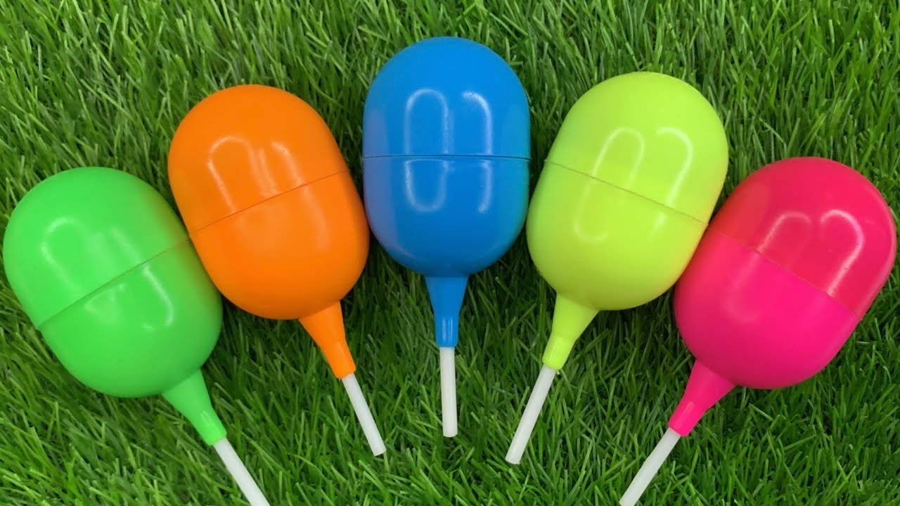 New Glitter Rainbow Lollipop Candy I Cutting| ASMR |Satisfying Video#satisfying #asmr #chocolate 