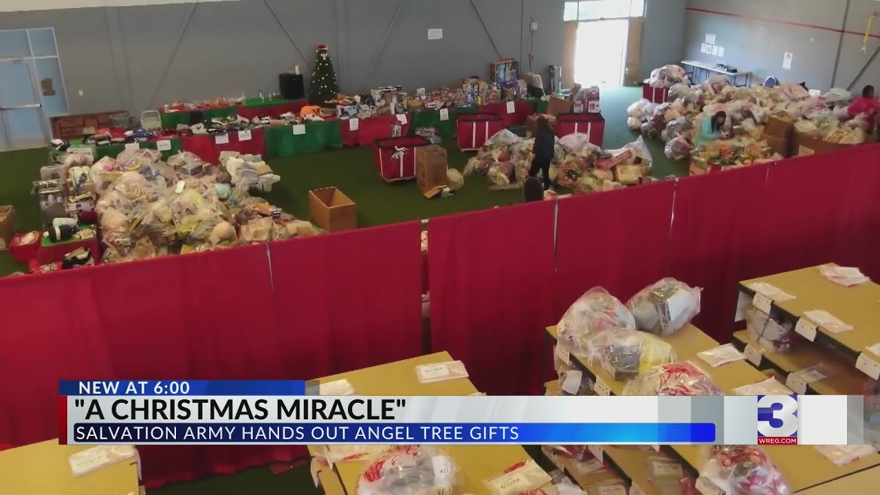 A Christmas Miracle: Salvation Army hands out hundreds of Angel Tree gifts