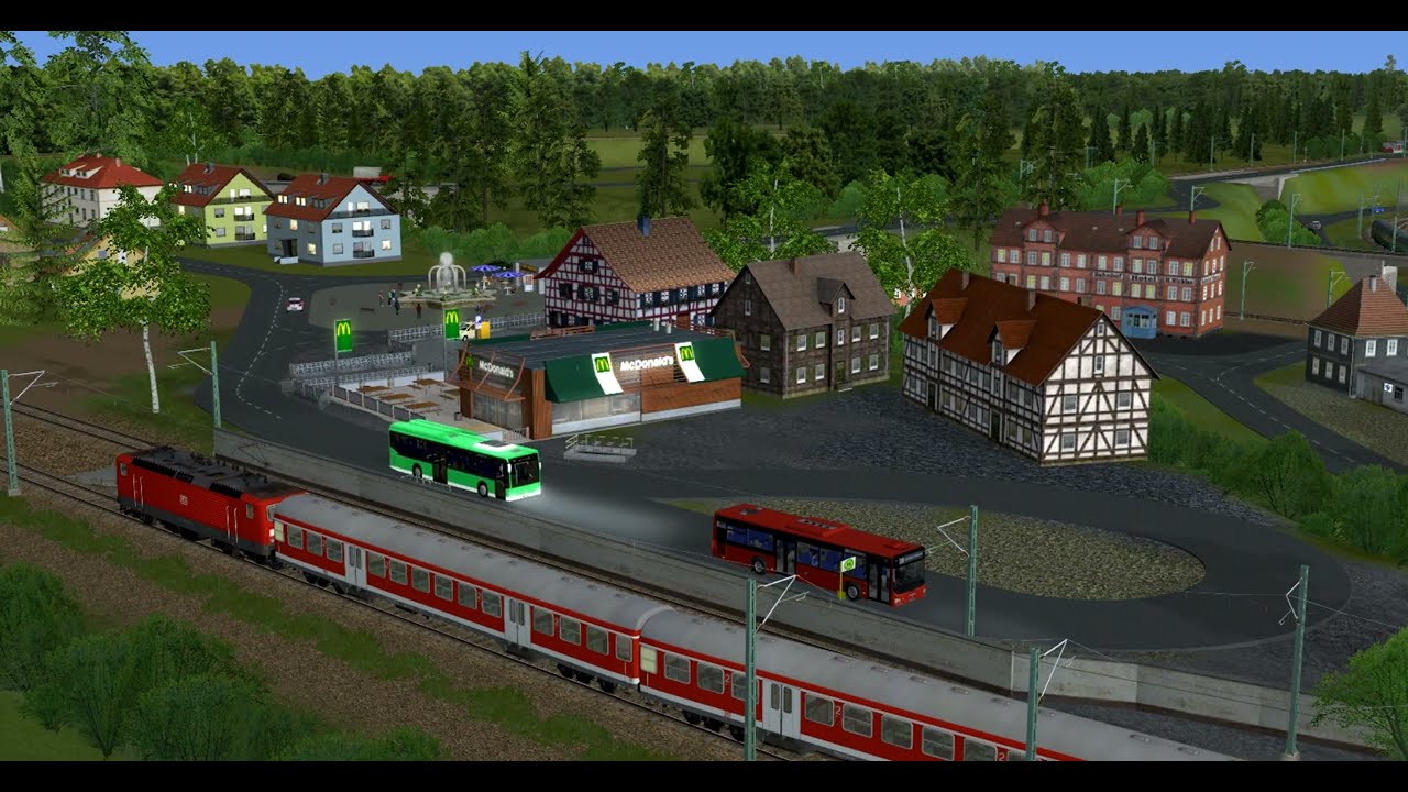 EEP 17 / Viel Verkehr beim Bahnhof 