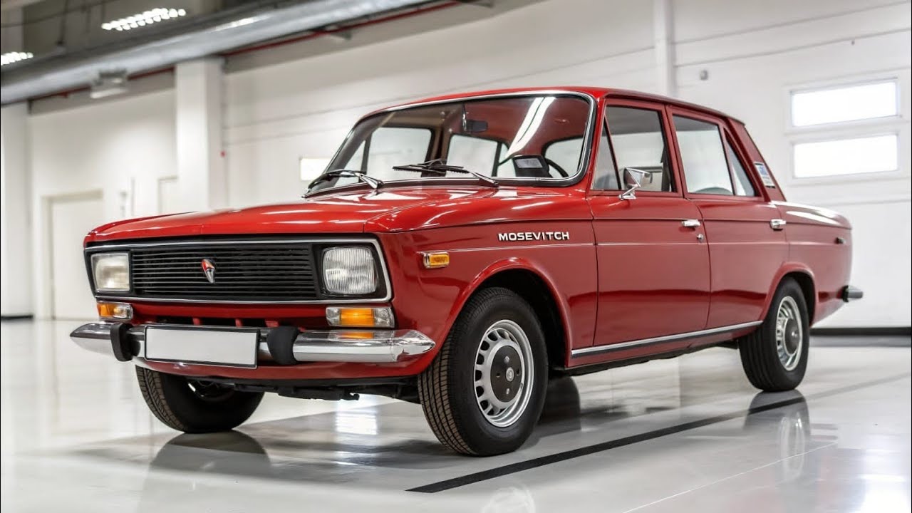 Moskvitch 2140 &ndash; The Soviet Legend Reborn in Red Glory! 🇷🇺🚗🔥