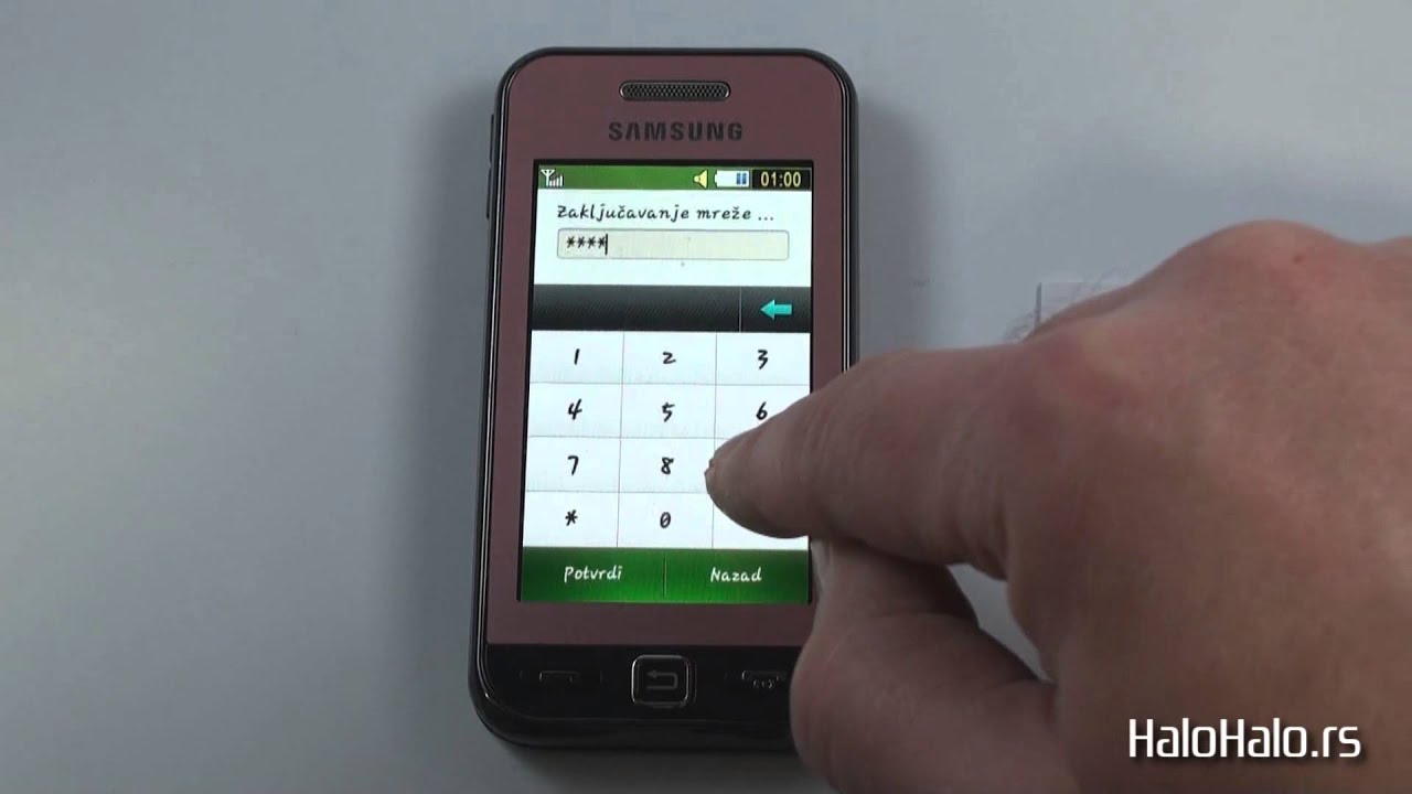 Samsung S5230 dekodiranje pomoću koda