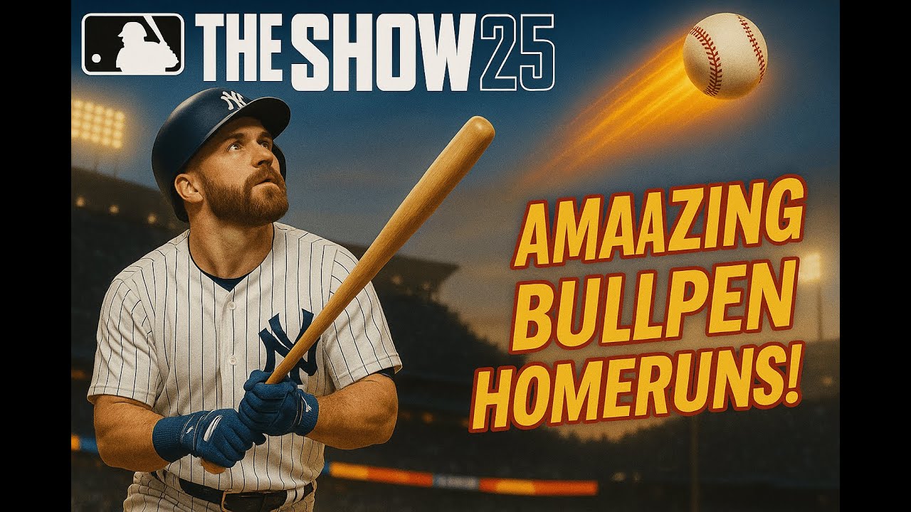 (27) Amaazing Bullpen Homeruns in MLB The Show 25 @TheLongBallHomeRuns #mlbtheshow #mlbtheshow25