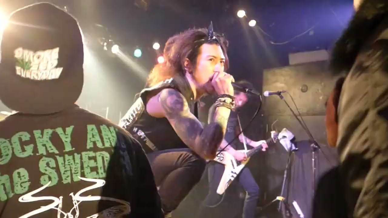 Rocky & The Sweden - live @ 神奈川 club Lizard YOKOHAMA , 03/24/2017 - with Systematic Death etc...