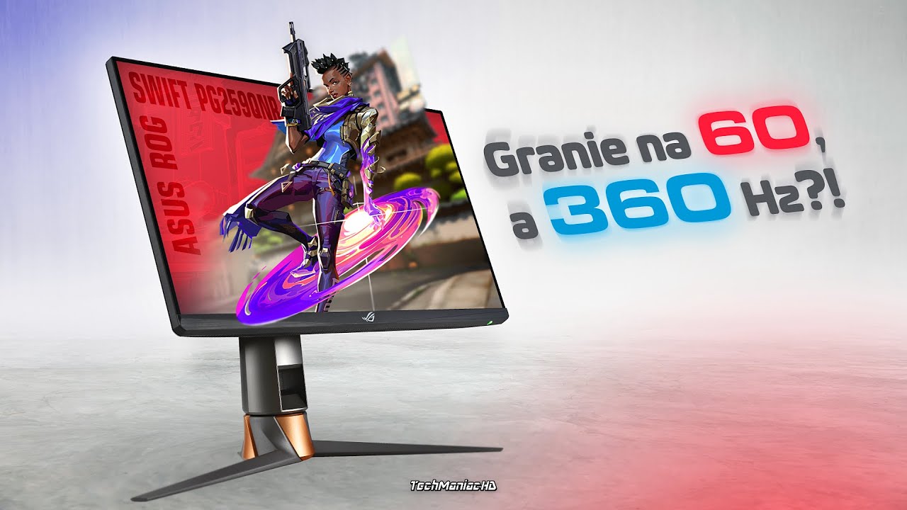 Czy zobaczą r&oacute;żnicę?! Ojciec i syn grają na 60 i 360Hz monitorze G-Sync + NV Reflex [Asus PG259QNR]