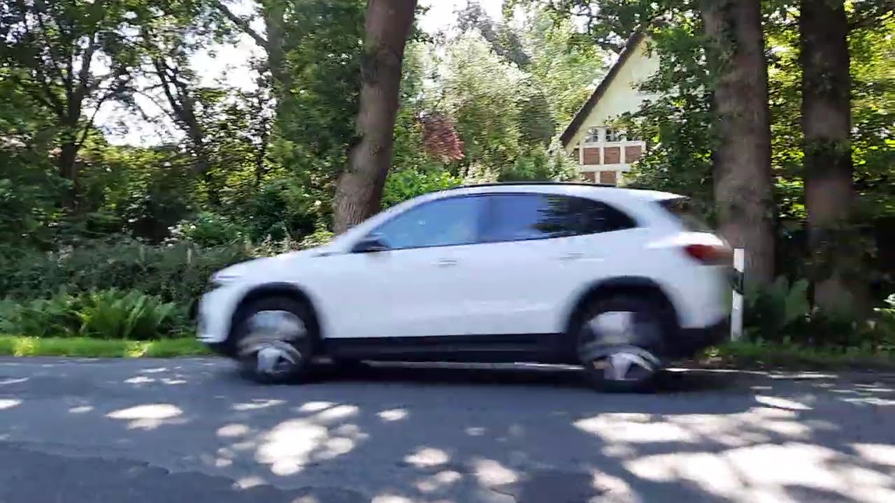 On a country road in Northern Germany