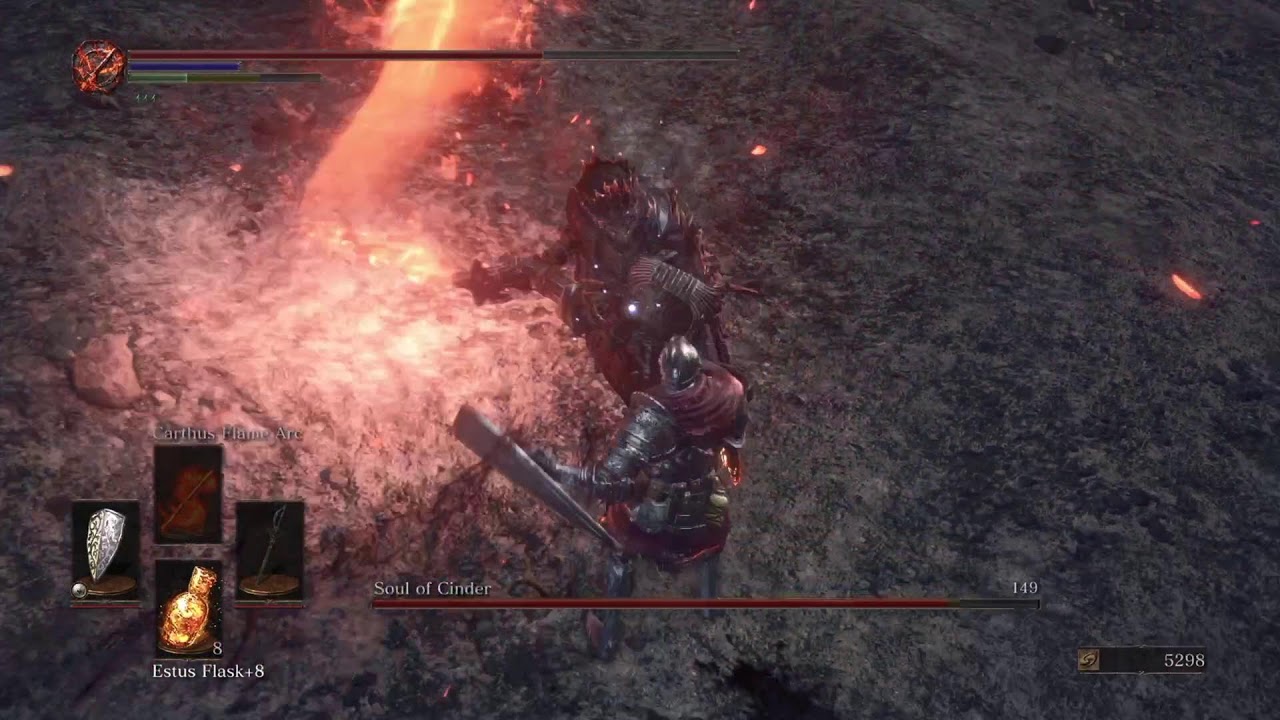Dark souls 3 melee just going about