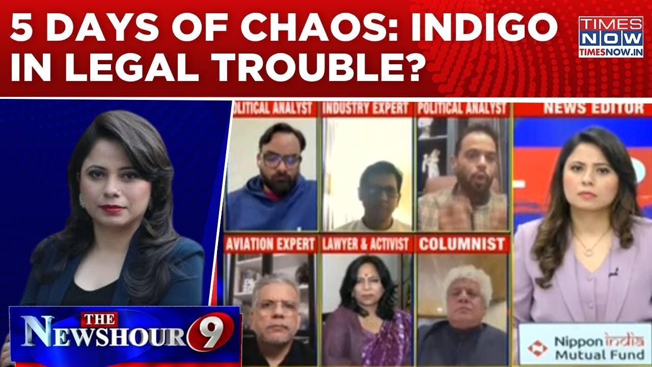 5 Days Of Flights Cancellations, Delays & Chaos; Will Indigo &lsquo;Land&rsquo; In Legal Trouble? | Newshour