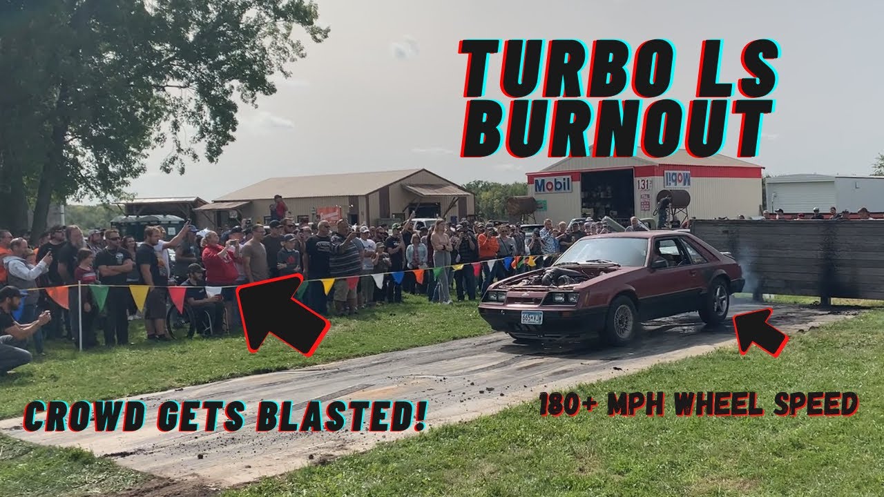 Turbo LS Foxbody Burnout Contest | Bloodsuckers Bash 2020