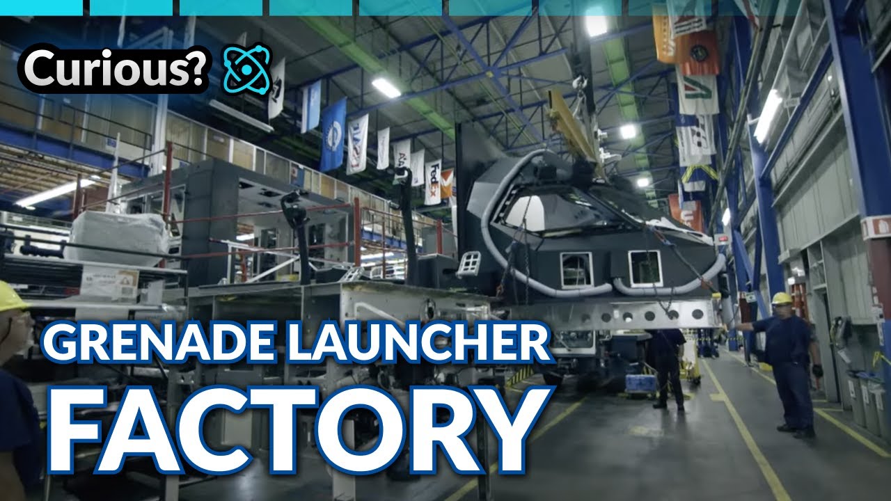 Grenade Launcher Factory Tour | Battle Factory | Curious?: Science and Engineering