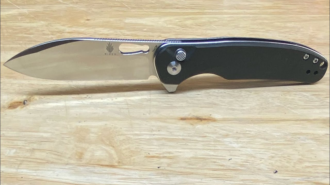 Is the Kizer Hic-Cup the most fidgety knife in existence?? Can it get any better??