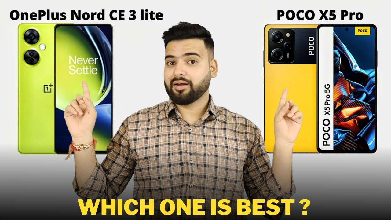 OnePlus Nord CE 3 Lite vs Poco X5 Pro - Full Comparison | Should I invest for Nord CE3 Lite ??🤔