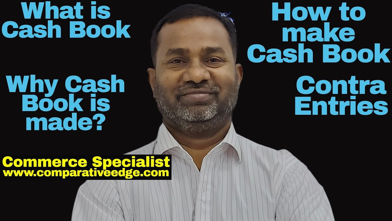 Cash Book | What is Cash Book | Preparing Cash Book | Double Column Cash Book | Commerce Specialist