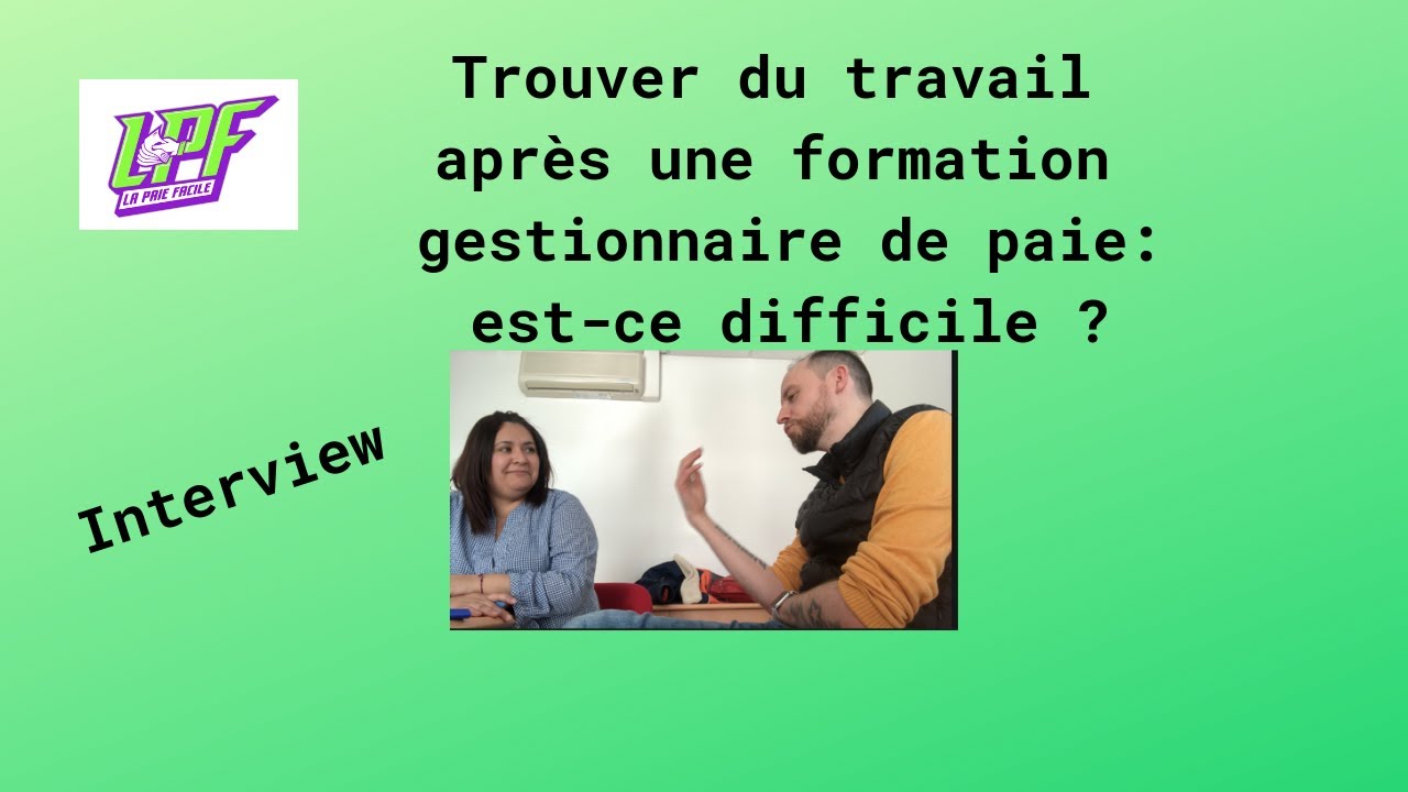 Gestionnaire de paie - trouver un poste de gestionnaire de paie après une formation