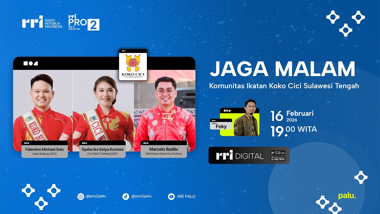 JAGA MALAM - KOMUNITAS : Ikatan Koko Cici Sulawesi Tengah