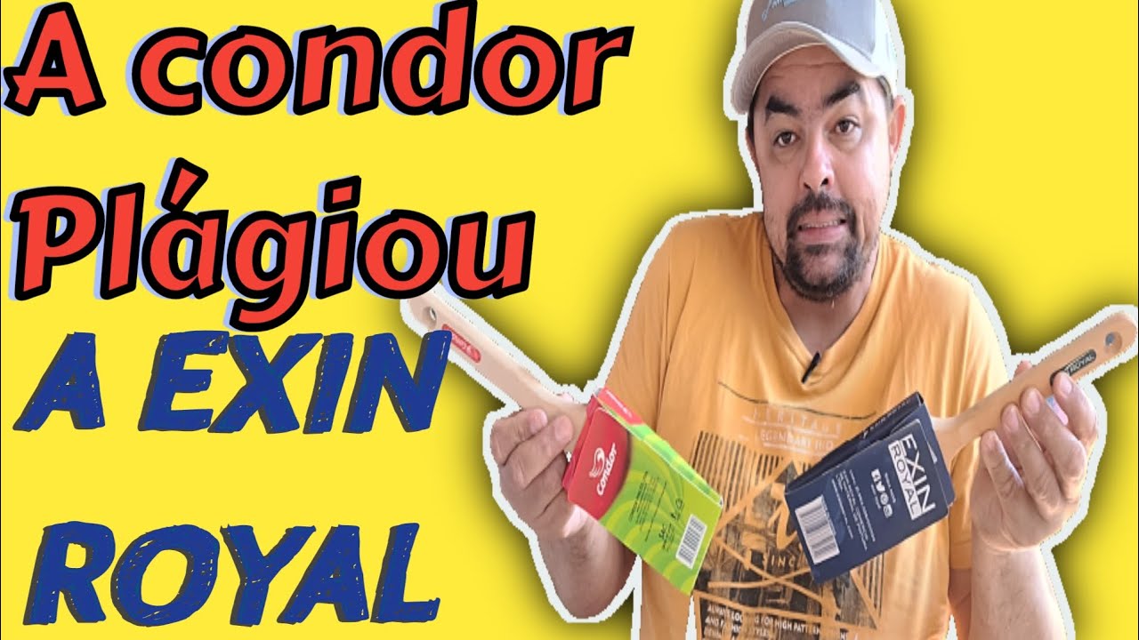 Pinceis plagiados na cara dura