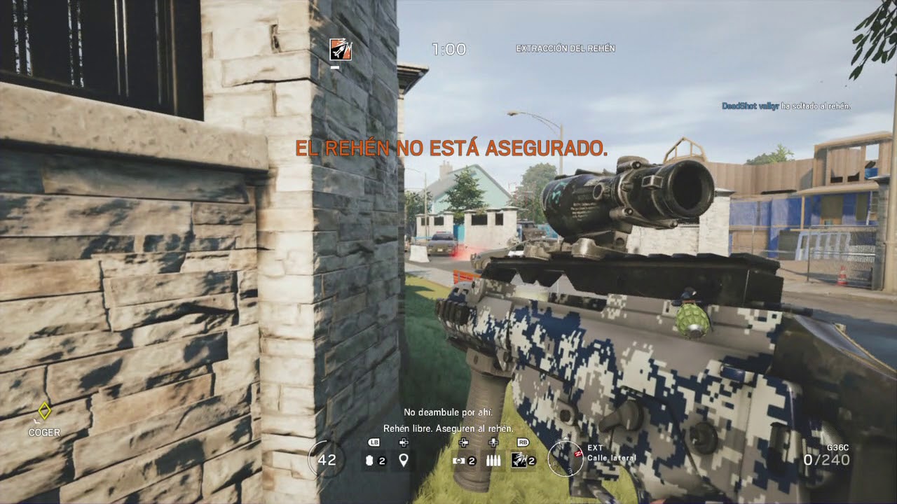 consiguiendo el logro visto y no viste en rainbow six en xbox one