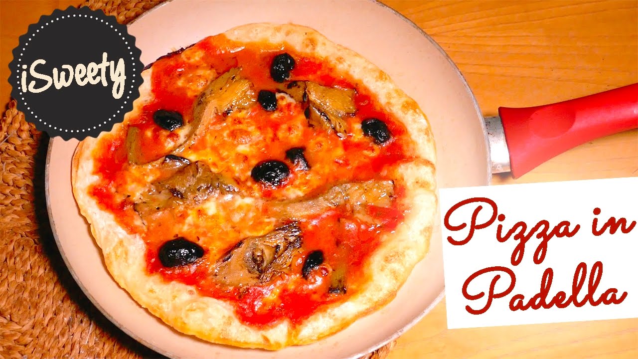 Pizza Napoletana Cotta in Padella SENZA FORNO [Ricetta Veloce]