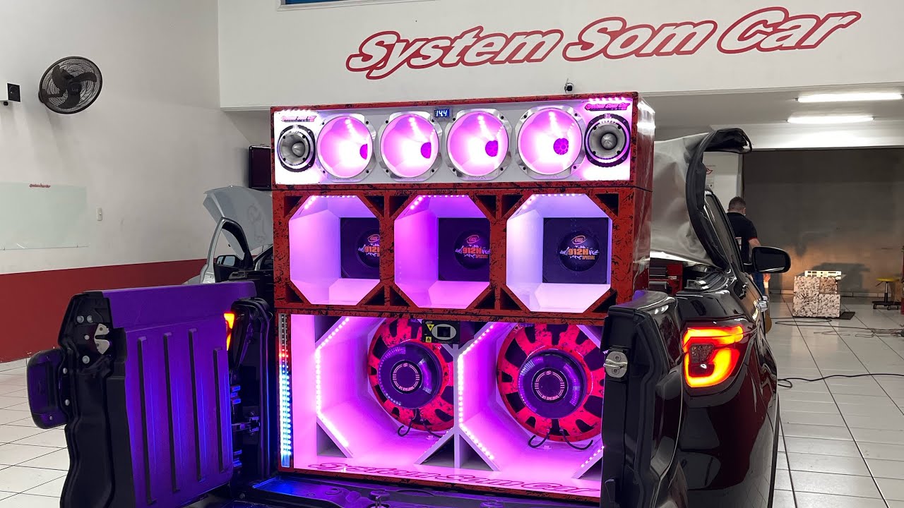 PROJETO R.J | FIAT TORO VOLCANO 🥇 System Som Car
