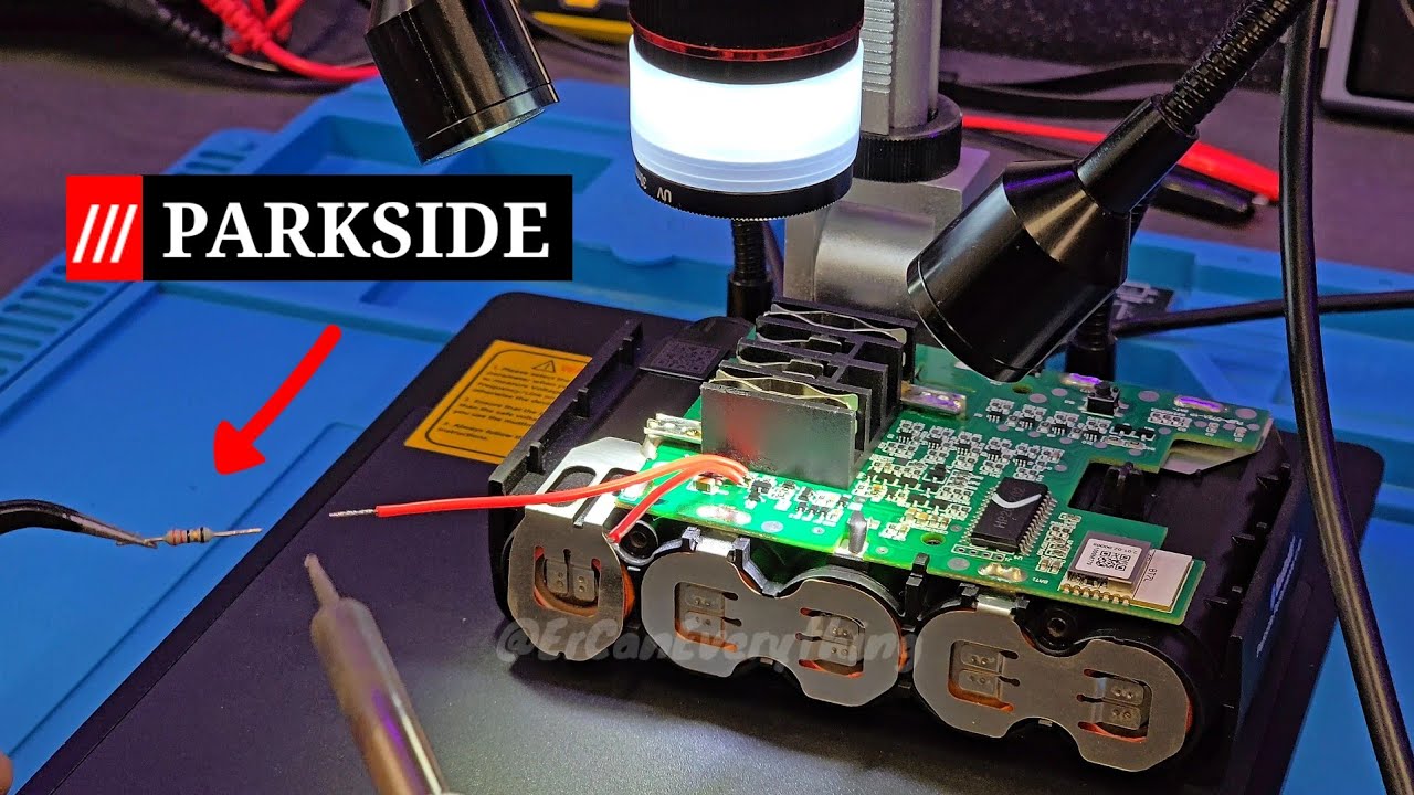 Parkside Smart Battery Problem Solving (Bluetooth Module Issue)