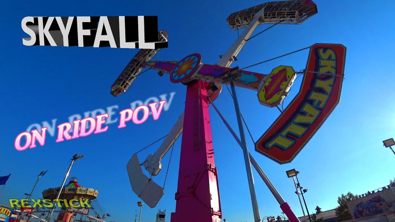 Sky Fall ride at Ohio State Fair 2018
