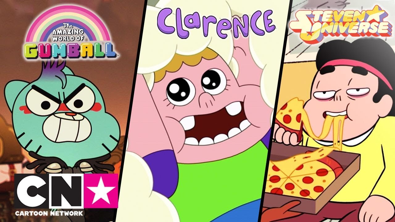 Gumball + Clarence + Steven Universe | Czas na pizzę! (pełne odcinki) | Cartoon Network