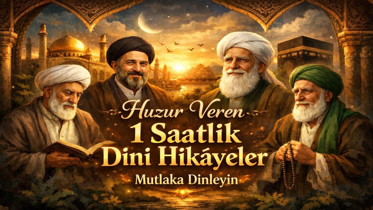 1 Saatlik Dini Hikâyeler | Kalbe Dokunan İbretlik Anlatımlar