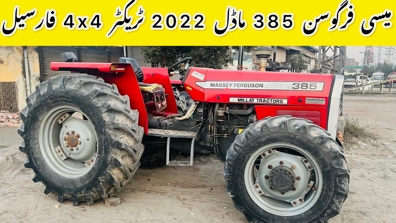 Mf 385 4x4 Model 2022 Tractor For Sale/Used 385 Tractor For Sale