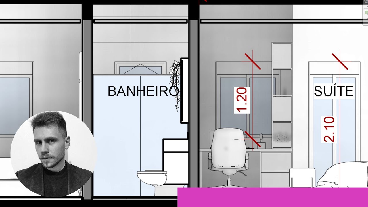 BOX DE BANHEIRO - REVIT! Aprenda a criar um box paramétrico!