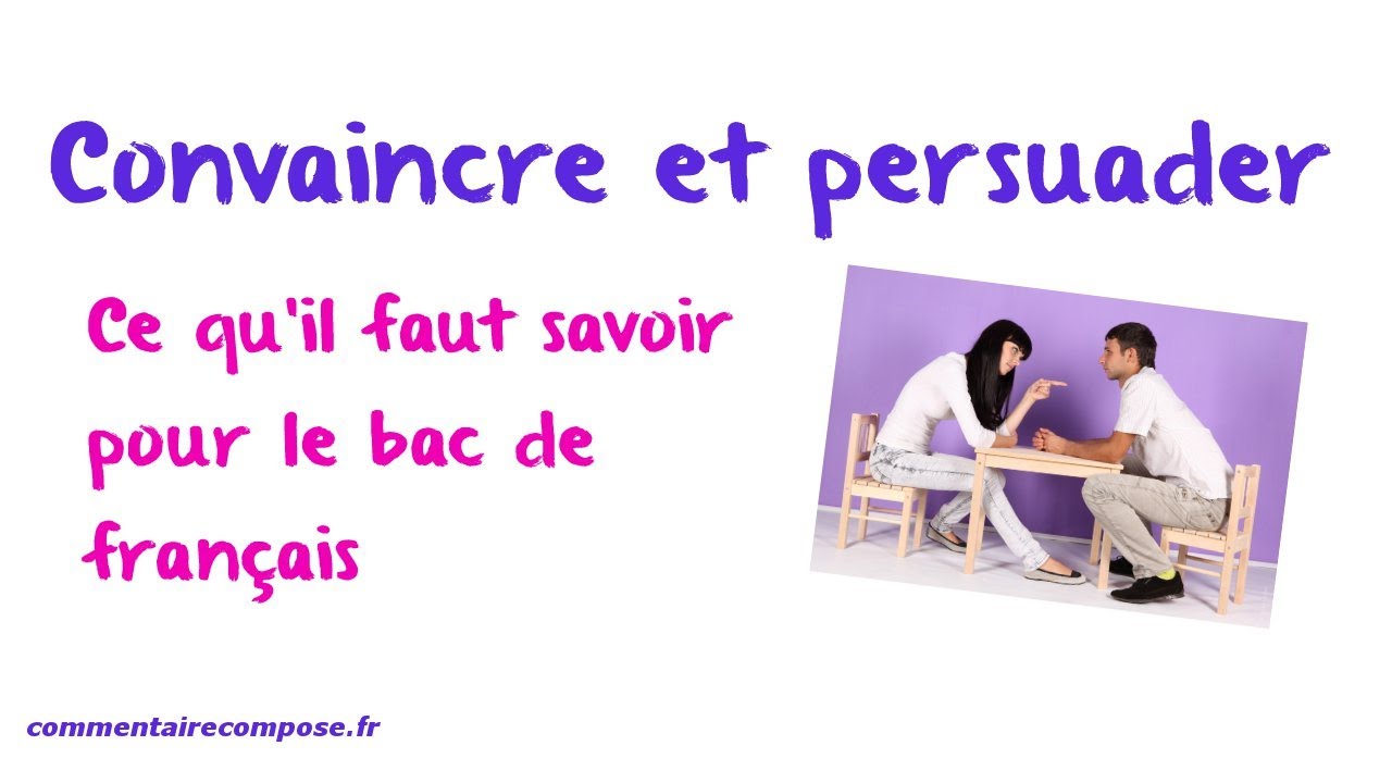 persuader convaincre