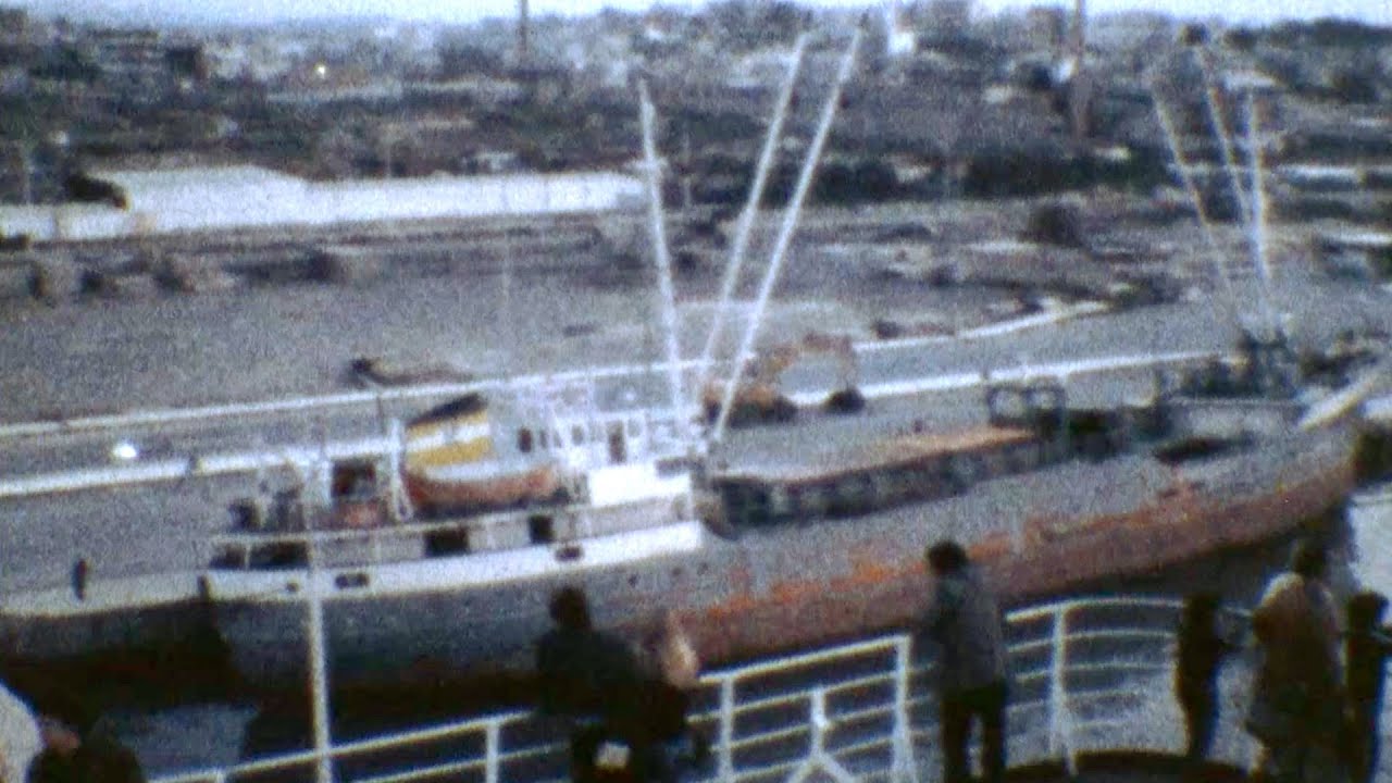 Ηράκλειο, Κρήτη 1978 - Αναχώρηση από το λιμάνι