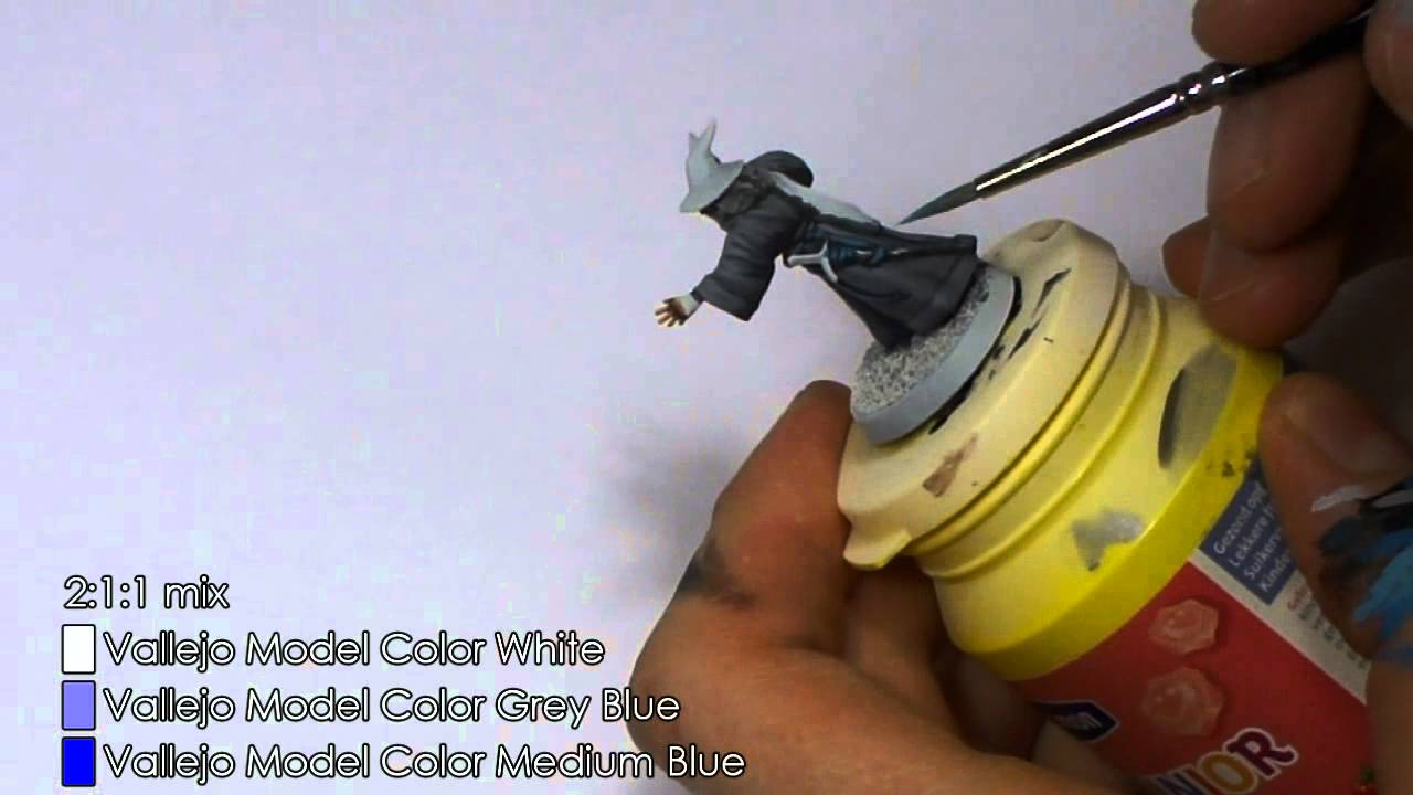 Tutorial: How to paint Gandalf (The Hobbit, Games Workshop)