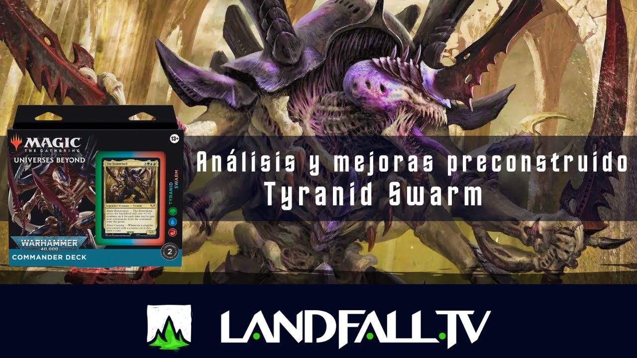 &iquest;Vale la pena Tyranid Swarm de Commander Warhammer 40K? Temur Precon | LandfallTV#182