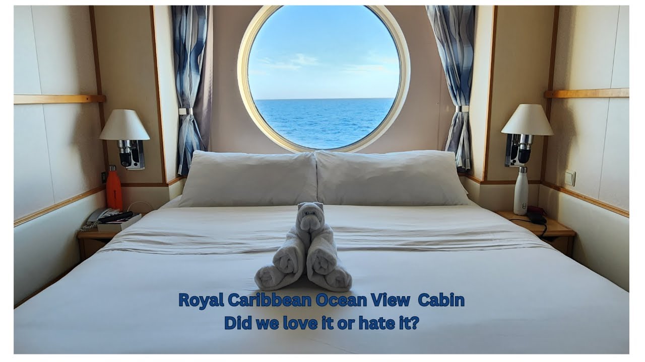 Ocean View Room Tour on Navigator of the Seas #3542 Cabin