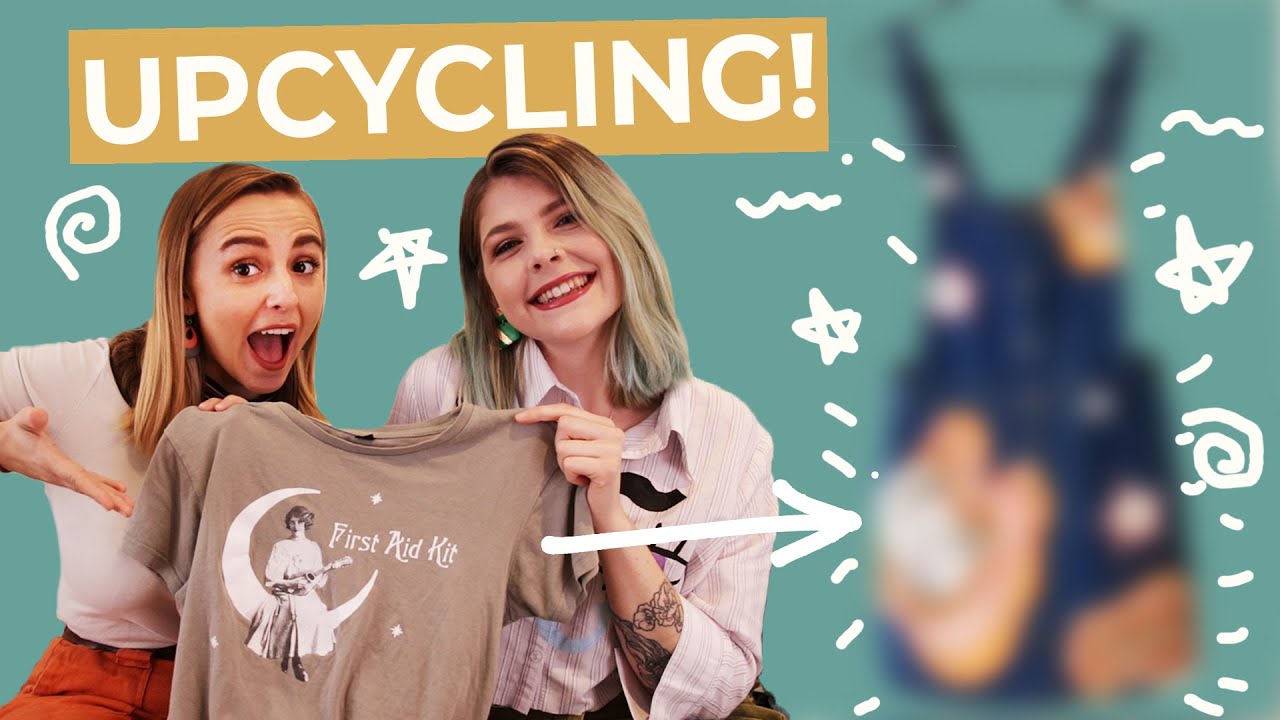 Upcycling Old Clothes for the First Time! | More Hannah
