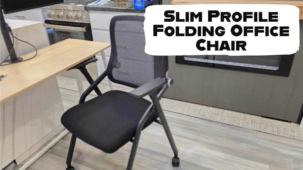 Forest River RV | Cedar Creek 391WOW | RV Space Saver | Slim Profile Folding Office Chair